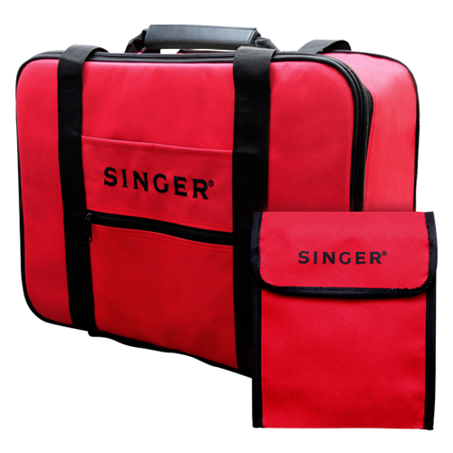 SINGER Foldable Sewing Bag - Red Photo